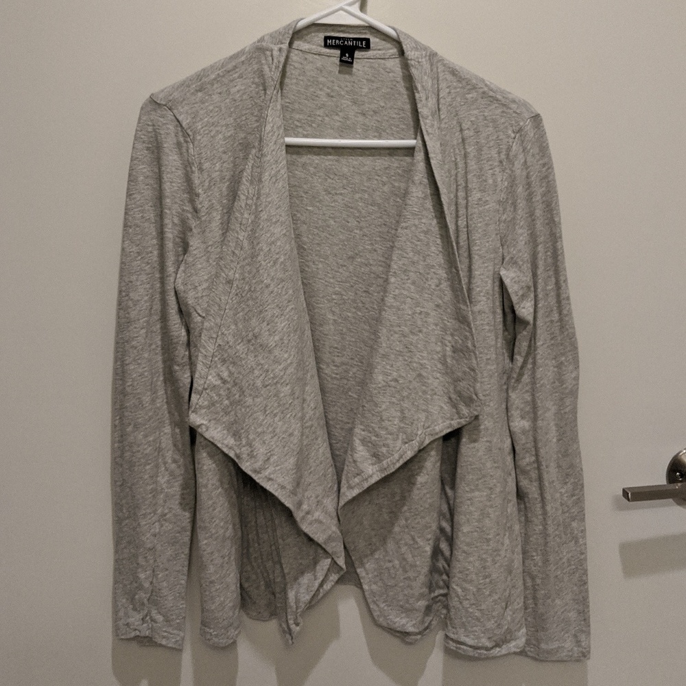 Cozy JCrew Gray Cardigan (worn once!)
